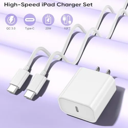 Cargador Para iPhone 16 Pro, Cable Usb C De 10