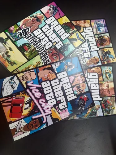 Quadro decorativo GTA IV