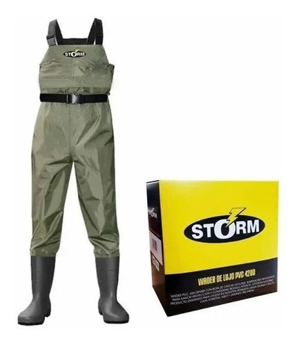 Wader Storm Pvc Envió Gratis / Armeria Virtual