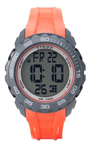 Reloj Strike Watch Yp18769-05-red Hombre Colección 2022 Color de la correa Naranja Color del bisel Gris Color del fondo Gris