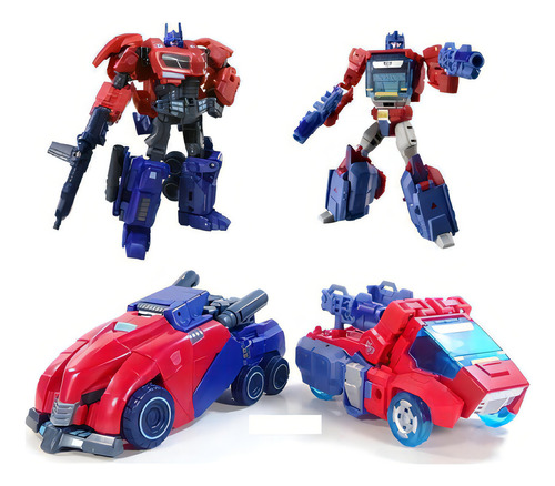 Transformers Optimus Prime Y Orion Pax Duo Evolucion Tribute