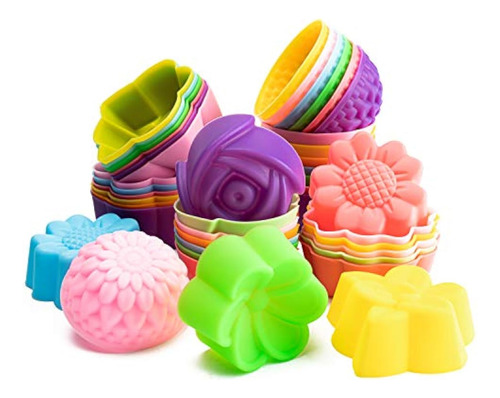 R Horse 42 Moldes De Silicona Para Cupcakes,