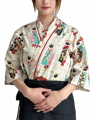 Chamarras De Chef Personalizadas, Kimono Estampado