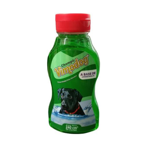 Champu Vimodog Insecticida Pelo Oscuro 240ml