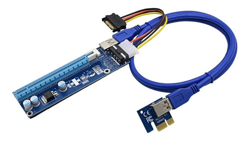 Tarjeta Riser Usb 3.0 Pci-e 1x A 16x Minado Criptomonesdas