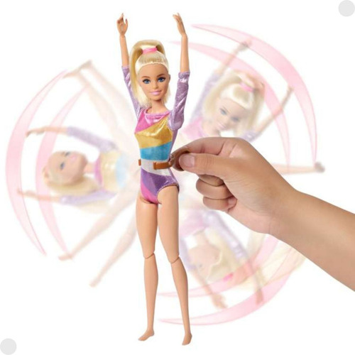 Mattel Barbie Hrg52 muñeca gimnasta profesional