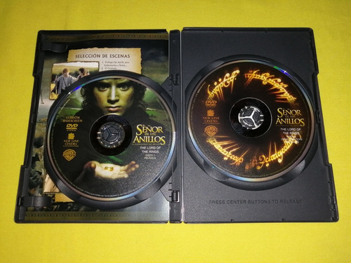 Dvd Original El Señor De Los Anillos La Comunidad Del Anillo (Usado)