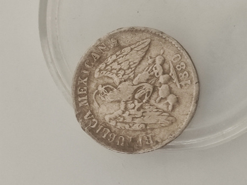 No Edad 5 Centavos 1880 Go Guanajuato S (Usado)