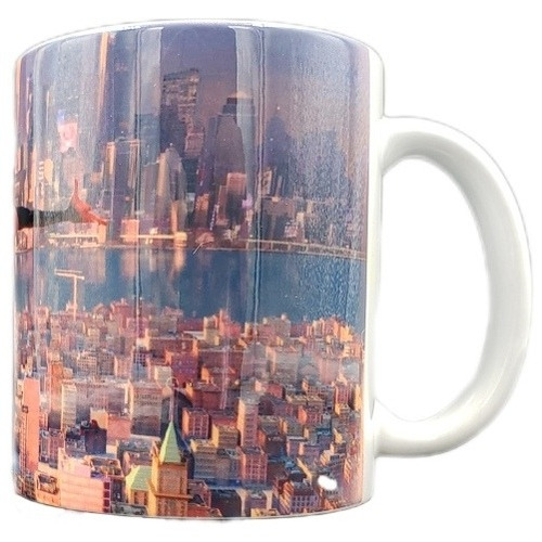 Taza Spiderman En La Ciudad De 325ml.