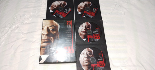 Dvds Alfred Hitchcock 4 Dvds Contendo 20 Filmes Importado