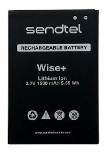 Batería Sendtel Wise+ 3.7v 1500 Mah 5.55 Wh Tienda