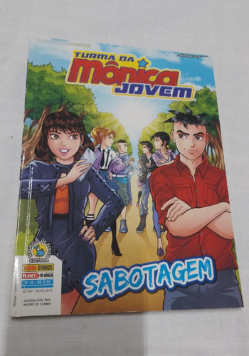 Gibi Turma Da Mônica Jovem - N° 20 - Panini Comics ( 7921 ) (Usado)