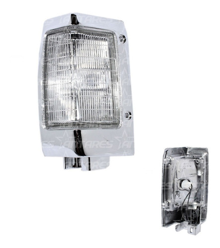 Farol Punta Izquierdo Cromado Nissan D21 2400 Z24 1994 2000