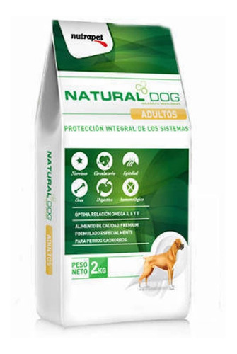 Natural Dog Ad 22 Kg + 5 Desparasitantes Racionya