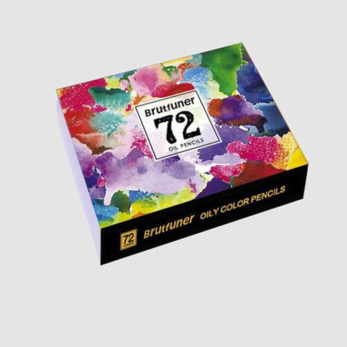  72 Colores De Aceite Lápices De Madera Suave Acuarela