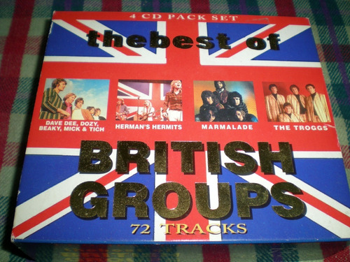 The Best Of British Groups 4 Cd Pack Made In Eec (30)
