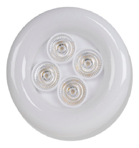 Foco Tipo Plafon Rgb Y Luz Fria Calida Neutra 30w Base E27