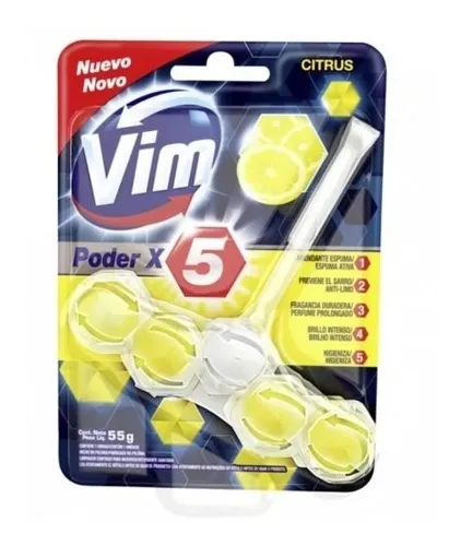 Vim Canasta Poder X5 Citrus 55gr X 1un
