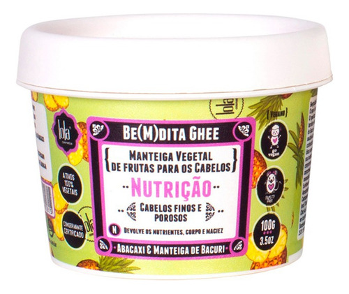 Lola Bemdita Ghee Shampoo 250ml + Mascara Nutrición 100gr 3c