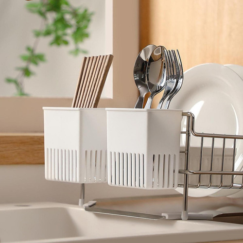 Escurridor De Cubiertos, Soporte Para Cesta 9,1 X 7 X 9,6 Cm