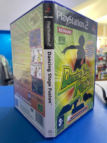 Jogo Dancing Stage Fusion Ps2 Europeu Seminovo Original