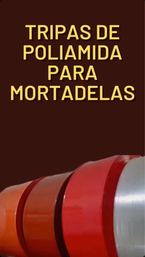 Imagen 1 de 1 de Tripa Para Embutir Mortadela, Jamón Arepero Cal. 65