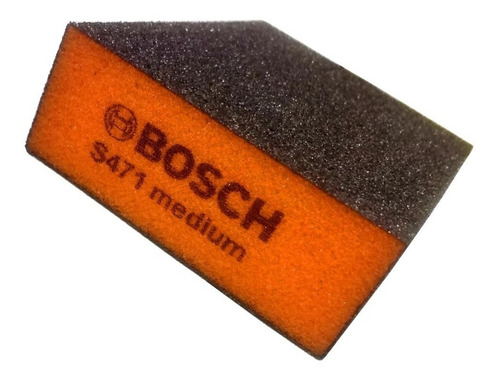 Taco Esponja Abrasiva Lavable Lija Bosch S471 Medium