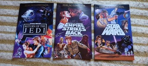 Star Wars - Iv - V - Vi - 3 Dvd Duplos 6 Discos. Remasters.