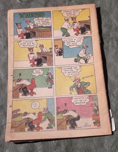 Historieta Comic * Lorenzo Y Pepita * NÂș 2 - 617 Edit Novar