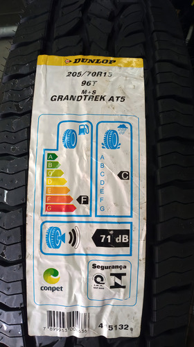 Pneu 205/70 R15 Dunlop Grandtrek At5 Dev 96t