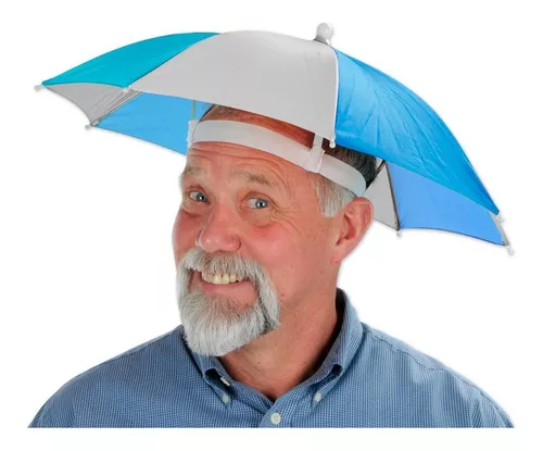 Paraguas para la cabeza 55 cm