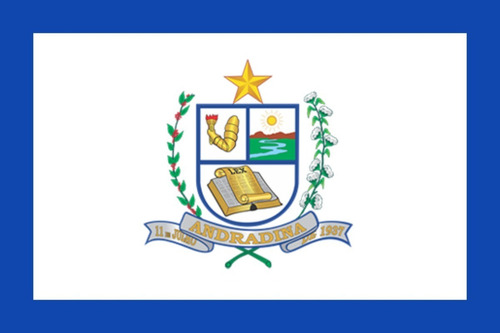 Bandeira Cidade Andradina Sp 1x1,45m