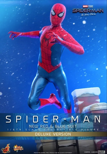 Hot Toys Spider-man New Red & Blue Suit Deluxe Far From Home