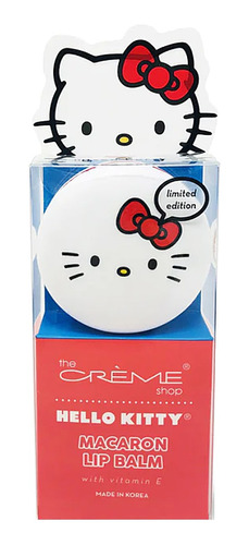 Bálsamo Labial Exfoliante Hidratante The Crème Hello Kitty