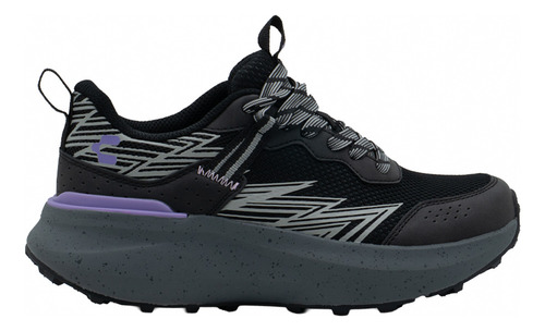 Tenis Mujer Charly® Trail Ultra Ligeros Textil Color Negro