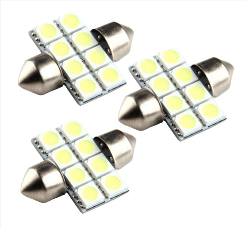 Bombillo Led De Techo 8 Smd 5050 36mm Tipo Sofito X 3 Und