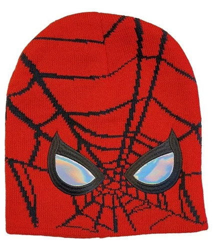 Gorro De Invierno Infantil Lana Spiderman Dsm6414 Original