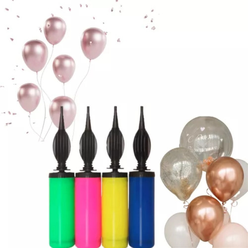 Bomba Para Encher Bexiga Manual Balão Decoração Festa
