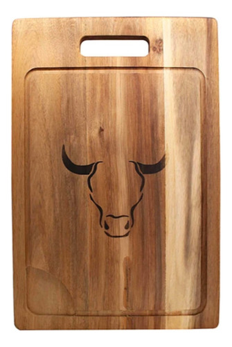 Tabla Para Picar De Madera Acacia 45cm Wayu