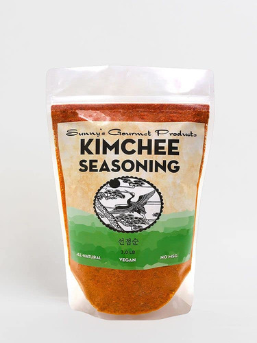 Condimento Coreano Kimchee Natural Vegano Sin Msg 454 G