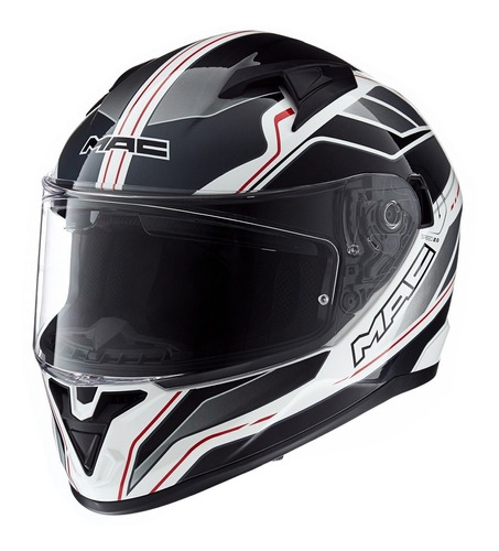 Casco Moto Mac Speed 2.0 Doble Visor Graficas El Conde Motos