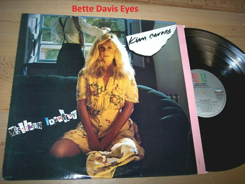 Vinilo Kim Carnes Mistaken Identity 1981 Bette Davis Eyes