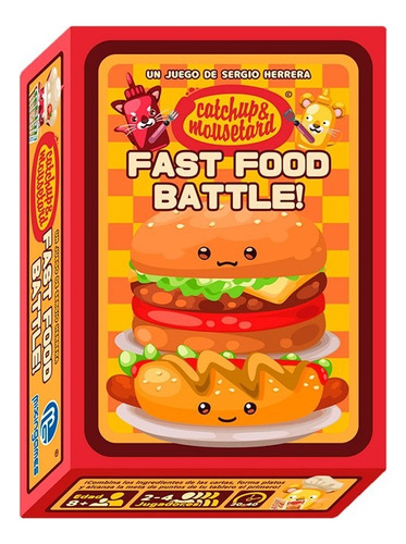 Catshup & Mousetard - Fast Food Battle - Juego De Mesa 