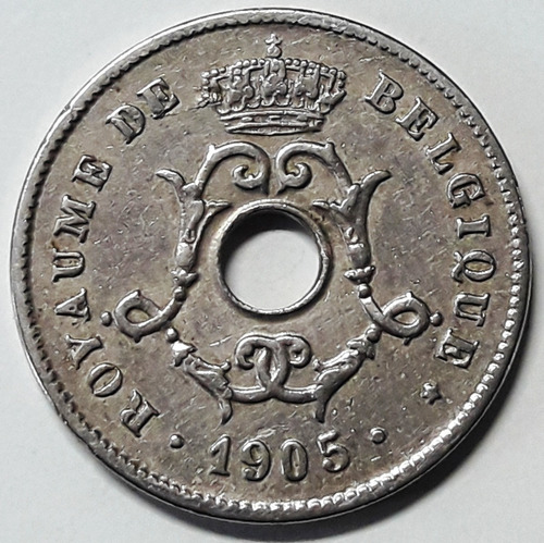 Bélgica Moneda Del Año 1905 - 10 Centimes (en Francés)