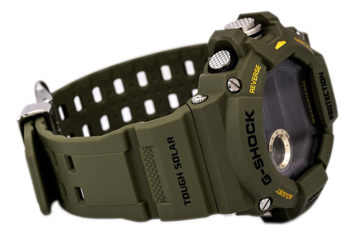 Reloj De Pulsera Con Sensor Doble Casio Rangeman Gwas Mb6