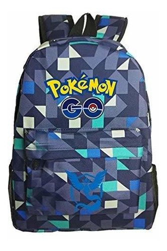 Kids Cartoon Pokemon Backpack School Rucksack Backpack For B