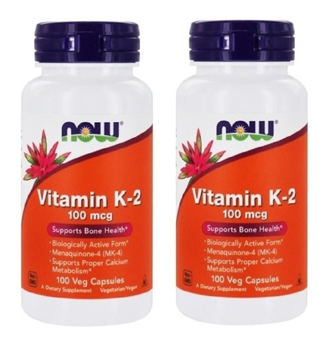 Vitamina K2 100mcg Americana Pura Promo 200 Tabletas