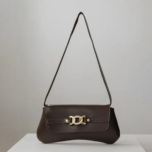 MLB 6023767238 Bolsa Feminina Baguete De Ombro Estilosa Casual JM