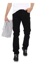 Comprar Pantalón De Mezclilla Slim Negro American Eagle Hombre