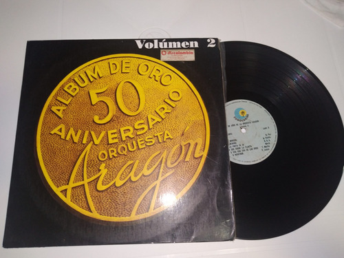 Orquesta Aragón Álbum De Oro 50 Aniversario Volumen 2 Lp 